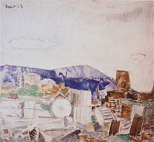 Oleksa Hryshchenko: Olympia (1923).