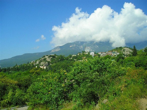 Image -- Hurzuf in the Crimea.