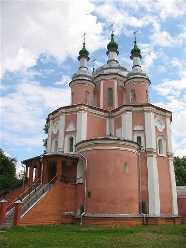 Image -- SS Peter and Paul Church of the Hustynia Trinity Monastery.
