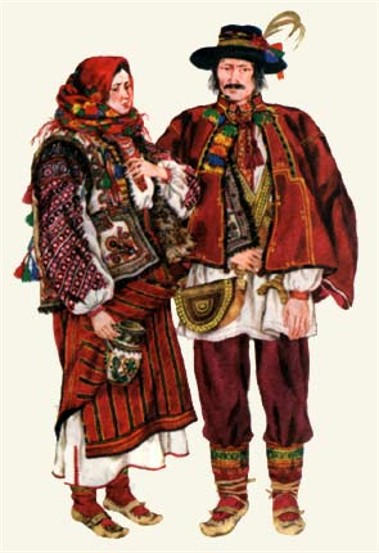 Image -- Hutsul traditional dress.