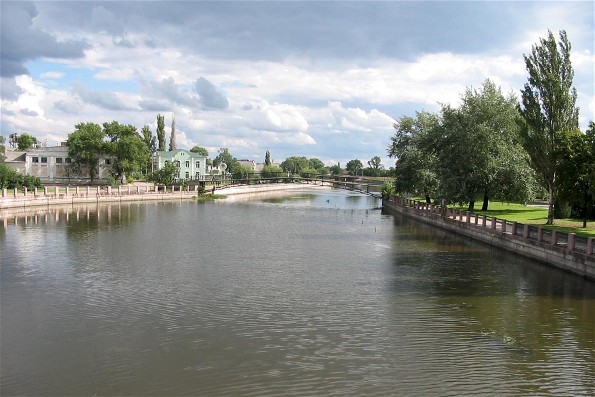 Image -- The Inhul River in Kropyvnytskyi.