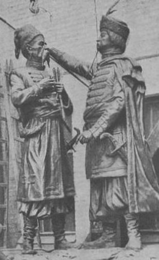 Image -- Monument of Ivan Iskra and Vasyl Kochubei