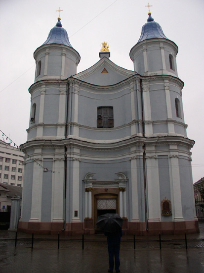 Image -- The Armenian Church (1762) in Ivano-Frankivsk.