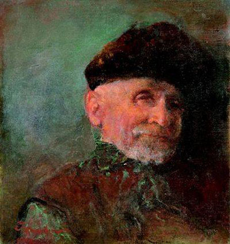 Image - Ivan Izhakevych: Self-portrait.