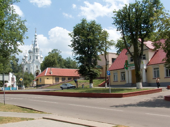 Image - Kamianets, Brest oblast, Belarus (city center).