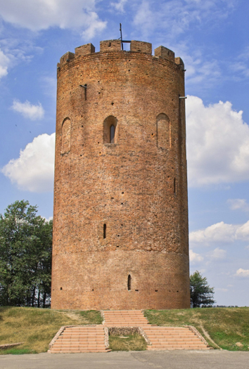 Image -- The tower in Kamianets (today in Belarus).