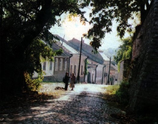 Image -- Kamianets-Podilskyi: Dovha Street in the old Armenian quarter.