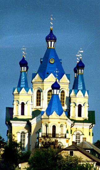 Image -- Saint George's Orthodox Church in Kamianets-Podilskyi.