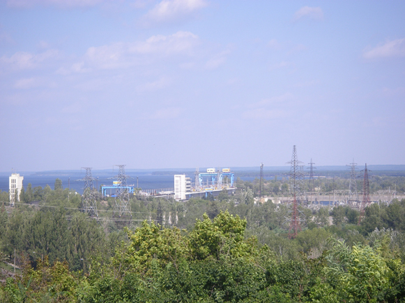 Image - The Kaniv Hydroelectric Station.