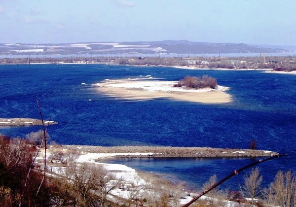 Image - The Kaniv Reservoir on the Dnieper River.