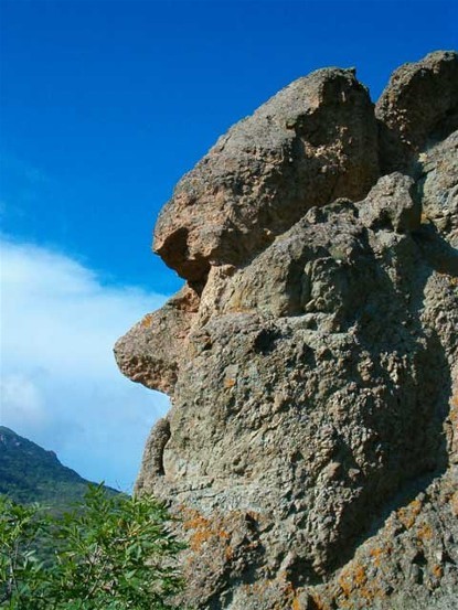 Image - The Kara-Dag ridge in the Crimean Mountains.