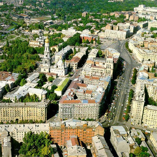 Image -- Kharkiv (aerial view).
