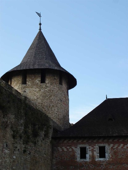 Image - Khotyn castle turret.