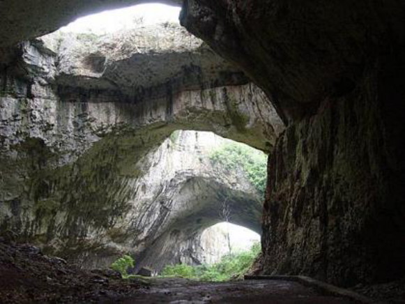 Image -- The caves in Kiik-Koba near Simferopol, Crimea, Ukraine.