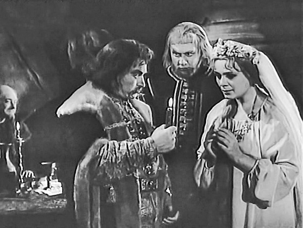 Image -- Ivan Kocherha: Svichka's Wedding (1962 performance Franko Theater in Kyiv).