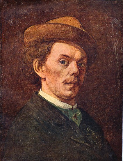 Image -- Teofil Kopystynsky: Self-portrait.