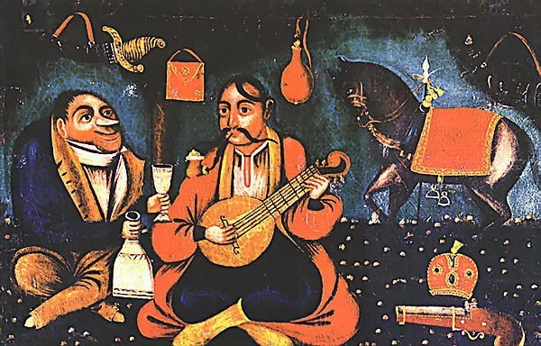 Image - A Kozak-Mamai painting.
