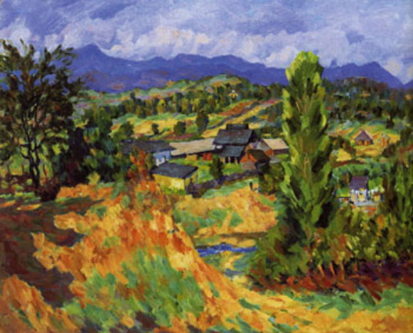 Image - Lev Kramarenkо: Landscape.