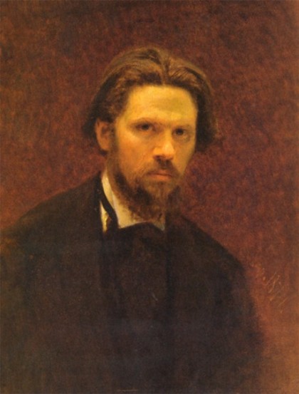 Image - Ivan Kramskoi: Self-portrait (1867).
