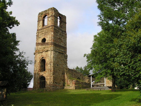 Image -- Krasny Brod: Ruins of a Basilian monastery.