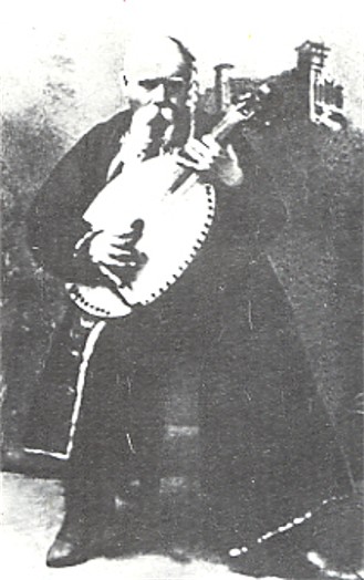 Image - Marko Kropyvnytsky as Stepan in his play Nevolnyk based on Taras Shevchenko's poem (1872 photo).