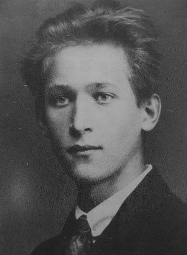 Image -- Ivan Krushelnytsky as a student at the University of Vienna (mid 1920s).