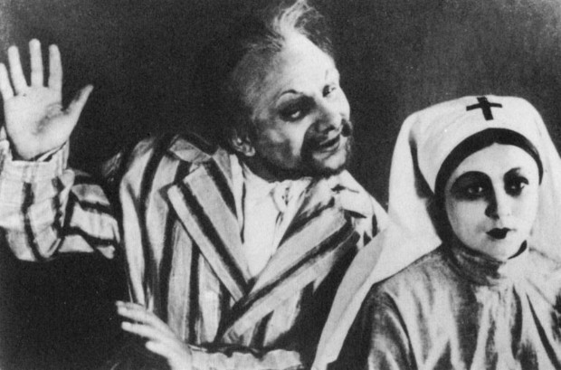 Image - M. Krushelnystky and O. Datsenko in Les Kurbas production of M. Kulishs Peoples Malakhii in Berezil (1928).  