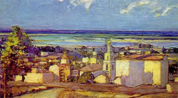 Image -- Vasyl H. Krychevsky: Podil (1934).