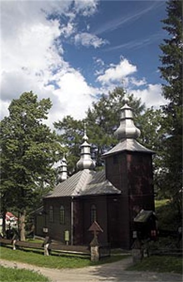 Image - The former Ukrainian Catholic Dormition Church in Krynytsia (Krynica-Zdroj). Today a Roman Catholic Church.