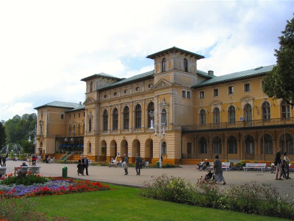 Image - A health resort in Kynica-Zdroj (Krynytsia).