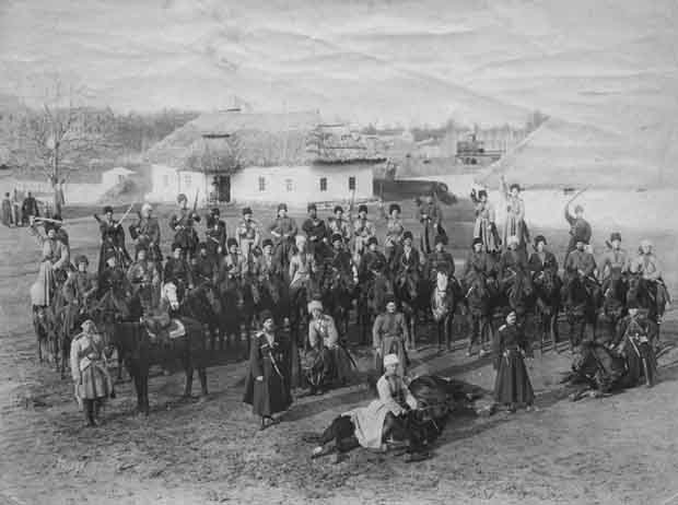 Image -- The Kuban Cossack Host: Chepiha regiment in Katerynodar.