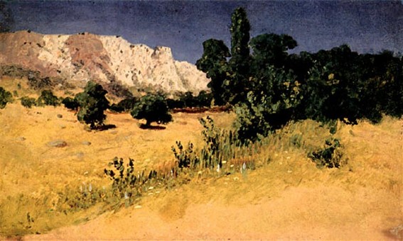 Image - Arkhyp Kuindzhi: Crimea Aiia (1885-90).