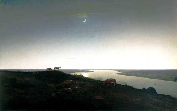 Image - Arkhyp Kuindzhi: Night Landscape.