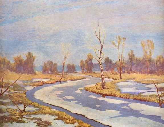 Image -- Arkhyp Kuindzhi: Early Spring.