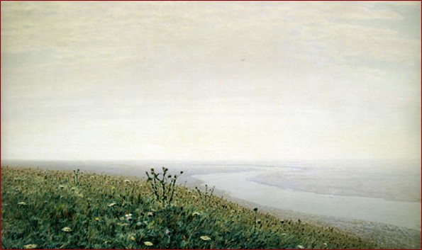 Image -- Arkhyp Kuindzhi: The Dnieper in the Morning (1881).