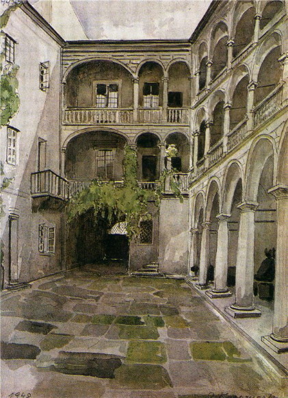 Image -- Olena Kulchytska: Lviv Historical Museum (1948).