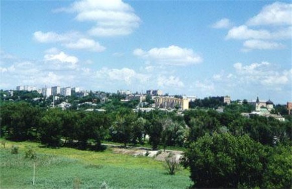 Image -- A panorama of Kupiansk.