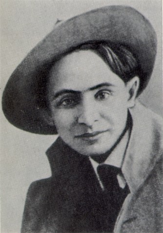 Image -- Las Kurbas in 1918 (during his work with Molodyi Teatr).