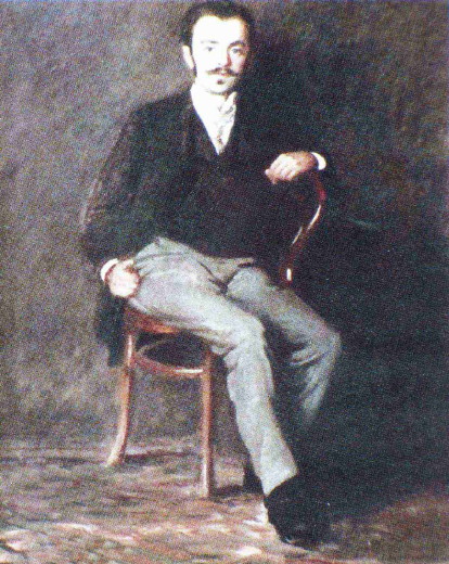 Image - Osyp Kurylas: Portrait of Bohdan Lepky. 