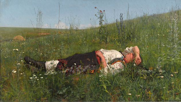 Image - Mykola Kuznetsov: On a Holiday (1881).