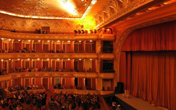 Image -- Kyiv Ukrainian Drama Theater (interior).