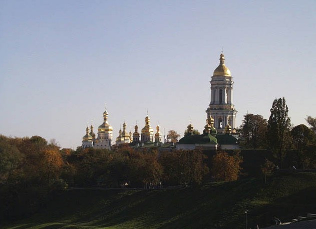 Image - Kyivan Caves Monastery (panorama of the Near Caves area).