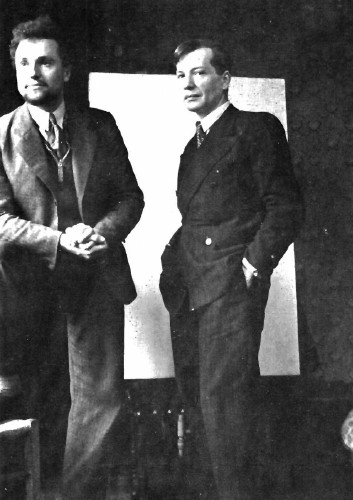 Image -- Volodymyr Lasovsky and Mykhailo Andriienko-Nechytailo