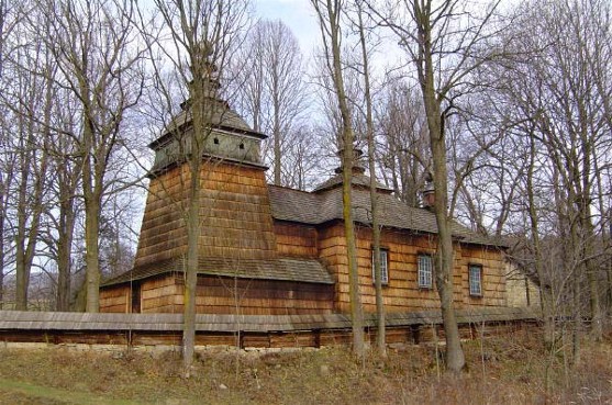 Image - SS Kosma and Damian Greek-Catholic church in the village of Bartne in the Lemko region.