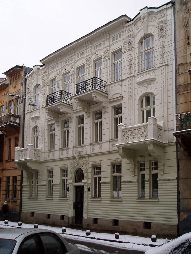 Image - A building in Lviv designed by Ivan Levynsky.