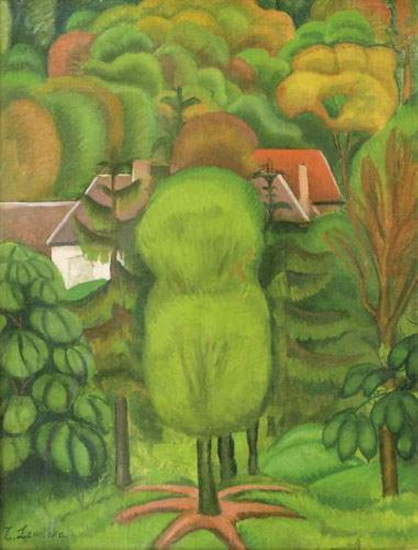 Image -- Sofiia Levytska: An Orchard.