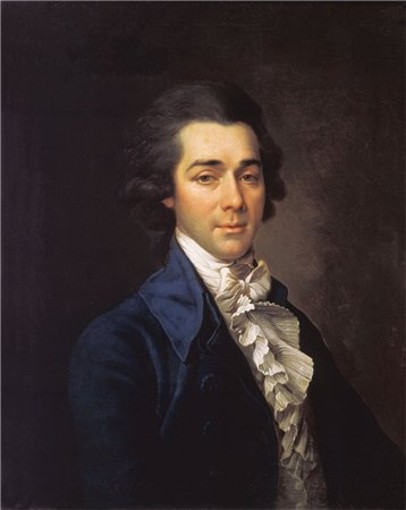 Image -- Dmytro H. Levytsky: Portrait of Nikolai Lvov (1789).