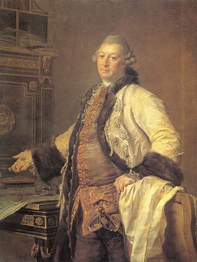 Image -- Dmytro H. Levytsky: Portrait of A. Kokrinov (1769).