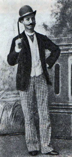 Image - Fedir Levytsky in Mykhailo Starytsky's play.