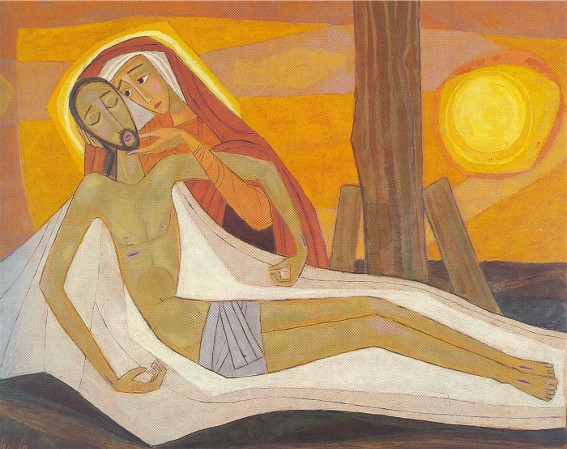 Image - Myron Levytsky: Pieta (1960).